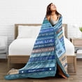 thumbnail image 5 of Wijzvio To My Goddaughter Throw Blanket Soft Fuzzy Fleece Blanket For Couch Bed Living Room Decoration 50"X40", 5 of 9