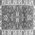 thumbnail image 1 of Ahgly Company Indoor Square Abstract Gray Modern Area Rugs, 4' Square, 1 of 4