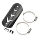 thumbnail image 3 of Protector de calor para tubo de escape universal, protector de tubo de escape para silenciador Protector de tubo de escape para motocicleta Protector de, 3 of 9