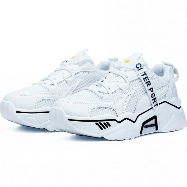 Tenis Dama, Zapatillas Dama Deportivas, Zapatillas de Malla Transpirable para Mujer, Zapatillas de Deporte Casuales de Moda para Entrenamiento Caminar Correr Gimnasio 