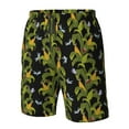 thumbnail image 4 of Pofeuu Corn And Dragonflies Prin Men's Swim Trunks Quick Dry Bathing Suit Swimming Board Shorts Mesh Lining Beach Swimwear-XX-Large, 4 of 6
