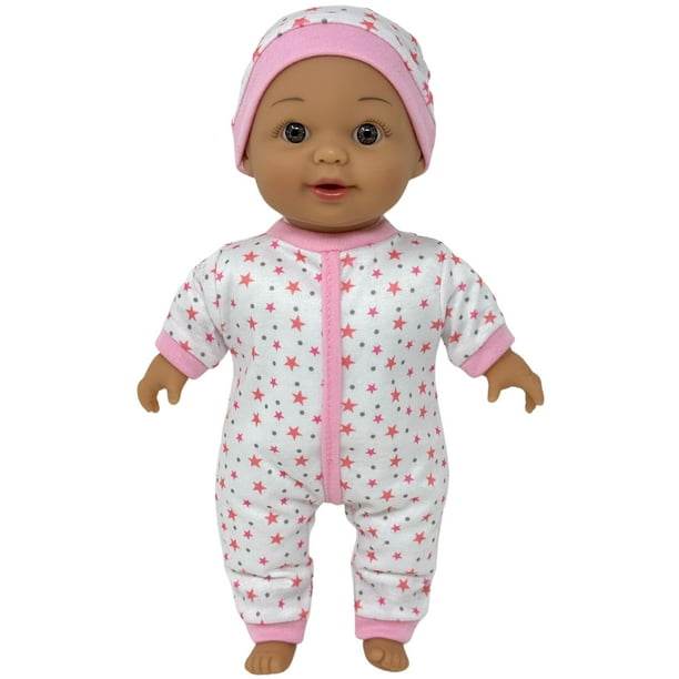 12 Inch Talking Baby Dolls for 3 Year Old Girls - Soft Body Interactive Baby Doll for Kids That Can Talk, Cry, Sing and Laugh - Makes 24 Cute Sounds
