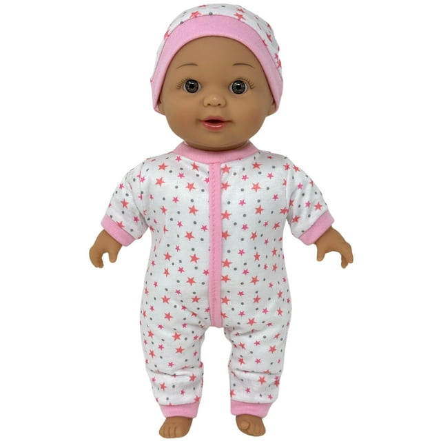 12 Inch Talking Baby Dolls for 3 Year Old Girls - Soft Body Interactive Baby Doll for Kids That Can Talk, Cry, Sing and Laugh - Makes 24 Cute Sounds