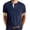 238#Royal Blue, variant on Mens Fashion Henley Shirts Short Sleeve Button T-Shirt with Pocket Blue 2XL