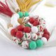 thumbnail image 5 of Llavero de silicona estilo navideño, llavero de pulsera, llavero moderno para coche, juego en blanco de 2, 5 of 5