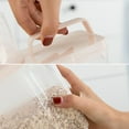 thumbnail image 6 of Rice Storage Bin Cereal Containers Dispenser with BPA Free Plastic + Airtight Design + Pour Spout - 3L Capacities of Rice Perfect for Rice Cooker, 6 of 7