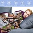 thumbnail image 6 of Custom Blanket with Photos/Text, Personalized Customized Picture Throw Blanket for Family Friend Christmas Halloween Birthday Wedding Customized Gifts for Women Men, 6 of 6