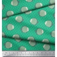 thumbnail image 3 of Soimoi Green Cotton Duck Fabric Grouper Fish Ocean Fabric Prints By Yard 42 Inch Wide, 3 of 3