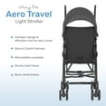 thumbnail image 5 of Dream On Me Aero Travel Light Stroller, Black, 5 of 15