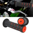 thumbnail image 4 of Puños universales de goma antideslizantes para manillar de motocicleta o scooter eléctrico, amarillos, par, 4 of 8