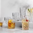 thumbnail image 4 of Godinger Highball Drinking Glasses, Tall Glass Cups, Water Glasses, Cocktail Glasses, Dublin Collection - Set of 4, 4 of 6