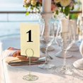 thumbnail image 3 of 24 Pieces Gold Table Number Holders Wedding Place Card Holders Table Centerpieces Photo Holder Clips Wire Picture Clips Memo Note Photo Stand, 3 of 5