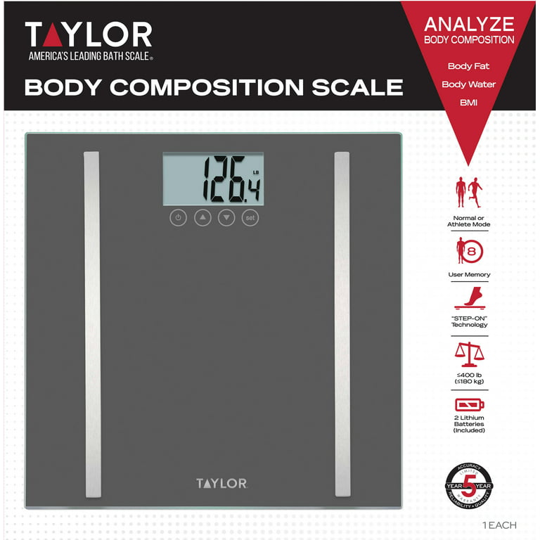 Body Composition Scale Gray - Taylor