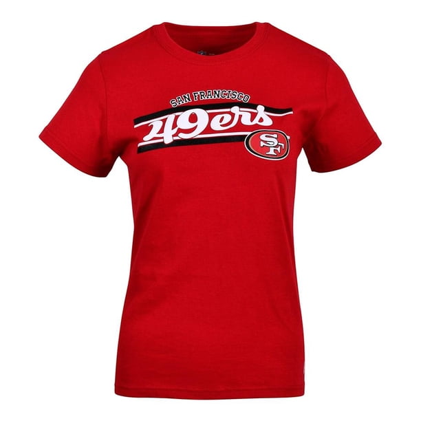 Playera para Mujer NFL Talla M Rojo 49 ers