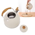 thumbnail image 3 of 2.5L Camping Kettle, Tea Kettle Stove Top, Fast And Uniform Heating, Flip Up  Lid, 3 of 8