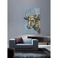 thumbnail image 3 of Marmont Hill Bull Attitude by Eyre Tarney Canvas Wall Art, 3 of 7
