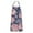Pioneer Flower Floral-2, variant on Pioneer Flower Floral Print Pattern Apron-Garden Aprons for Women with Pockets-Cotton Linen Waterproof Kitchen Cooking Gardening Aprons Adjustable for Kitchen,Cooking,BBQ and Salon 33x27 Inch