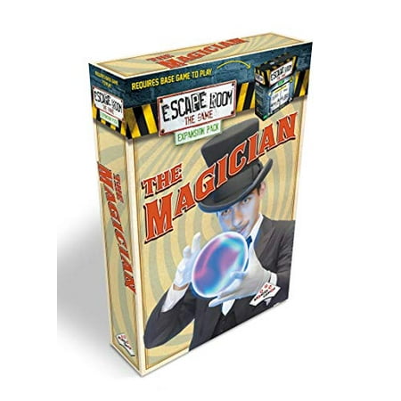 Escape Room The Game Expansion Pack - The Magician | Solve The Mystery Board Game for Adults and Teens (English Version)