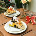 thumbnail image 3 of Dinner Napkins Cloth Washable Autumn Festival Thanksgiving Chuseok Table Napkins Polyester 20 * 20 inch Set of 6 Home Party Holiday Reusable, 3 of 7