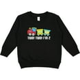 thumbnail image 2 of Inktastic 2nd Birthday Two Two Train Toddler Sweatshirt, 2 of 4