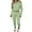 Green-04, variant on STETMN Women's Outdoors Athletic Outfits Hoodies Crop Zip Tops Elastic Waist Joggers Pant Lounge Set
