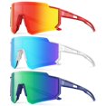 thumbnail image 1 of Gafas de Sol Deportivas Polarizadas Fanshen para Niños de 3 a 12 Años - Béisbol, 1 of 9