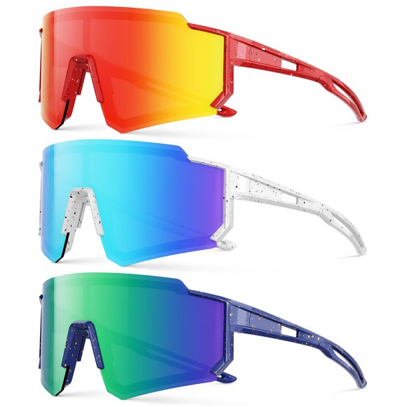 Gafas de Sol Deportivas Polarizadas Fanshen para Niños de 3 a 12 Años - Béisbol