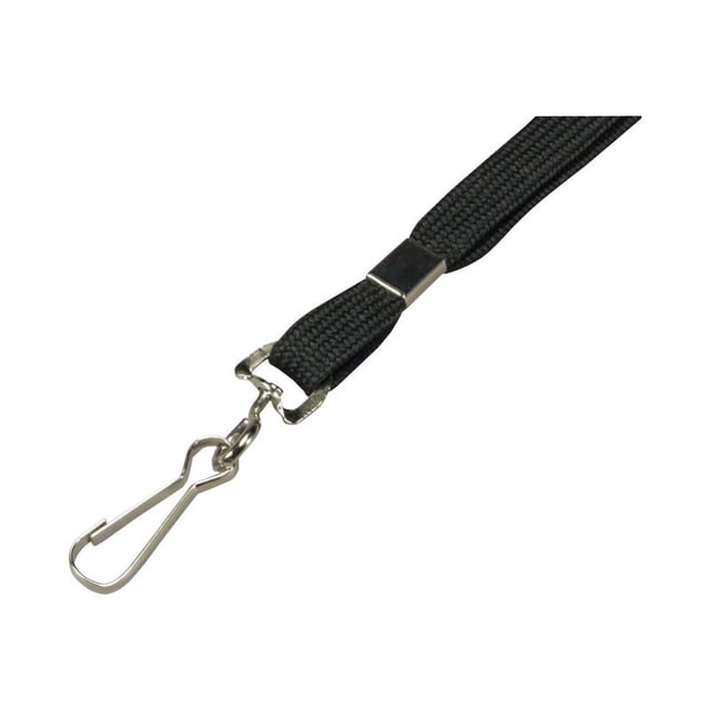 SICURIX - Collier Badge - 35.98 Po - Noir Classique (Lot de 100)