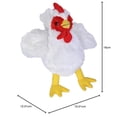 thumbnail image 4 of Muñeco de Peluche Wild Republic Pollo Suave y Blandito 18 cm Relleno Reciclado para Bebés, 4 of 6