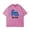 Pink, variant on Russ Into The Wild Album Washed Cotton Tee Women Men Crewneck Short Sleeve T-shirt