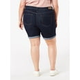 thumbnail image 3 of Signature by Levi Strauss & Co. Women's Plus Bermuda Shorts, 3 of 5