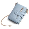 thumbnail image 1 of Commodity Castle Small Wallet for Women Slim Bifold Leather Credit Card Holder Wallets Zipper Pocket Coin Purse with ID Window, 1 of 8