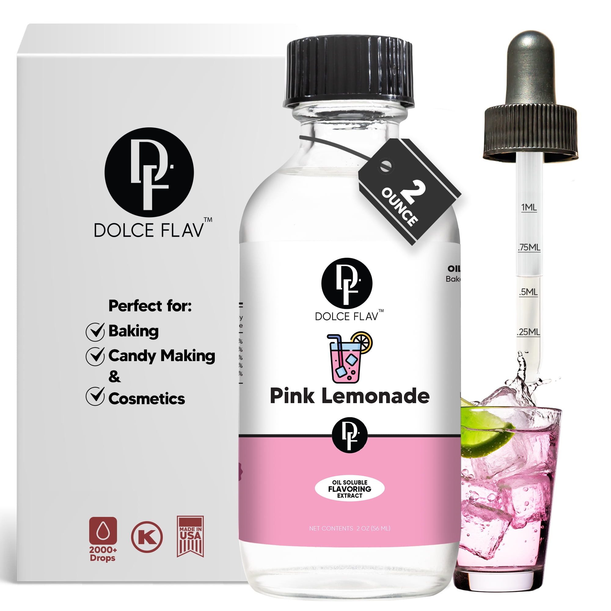 Dolce Flav - Cotton Candy Flavoring Water Soluble 2 oz
