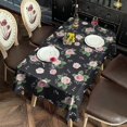 thumbnail image 2 of Pioneer Flower Floral Print Pattern Rectangle Tablecloth 60"x102", Waterproof Polyester Table Cloth, Wipeable Spillproof for Dining Camping Indoor Outdoor, 2 of 6