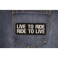 thumbnail image 5 of Live To Ride Ride To Live Patch, 5 of 5