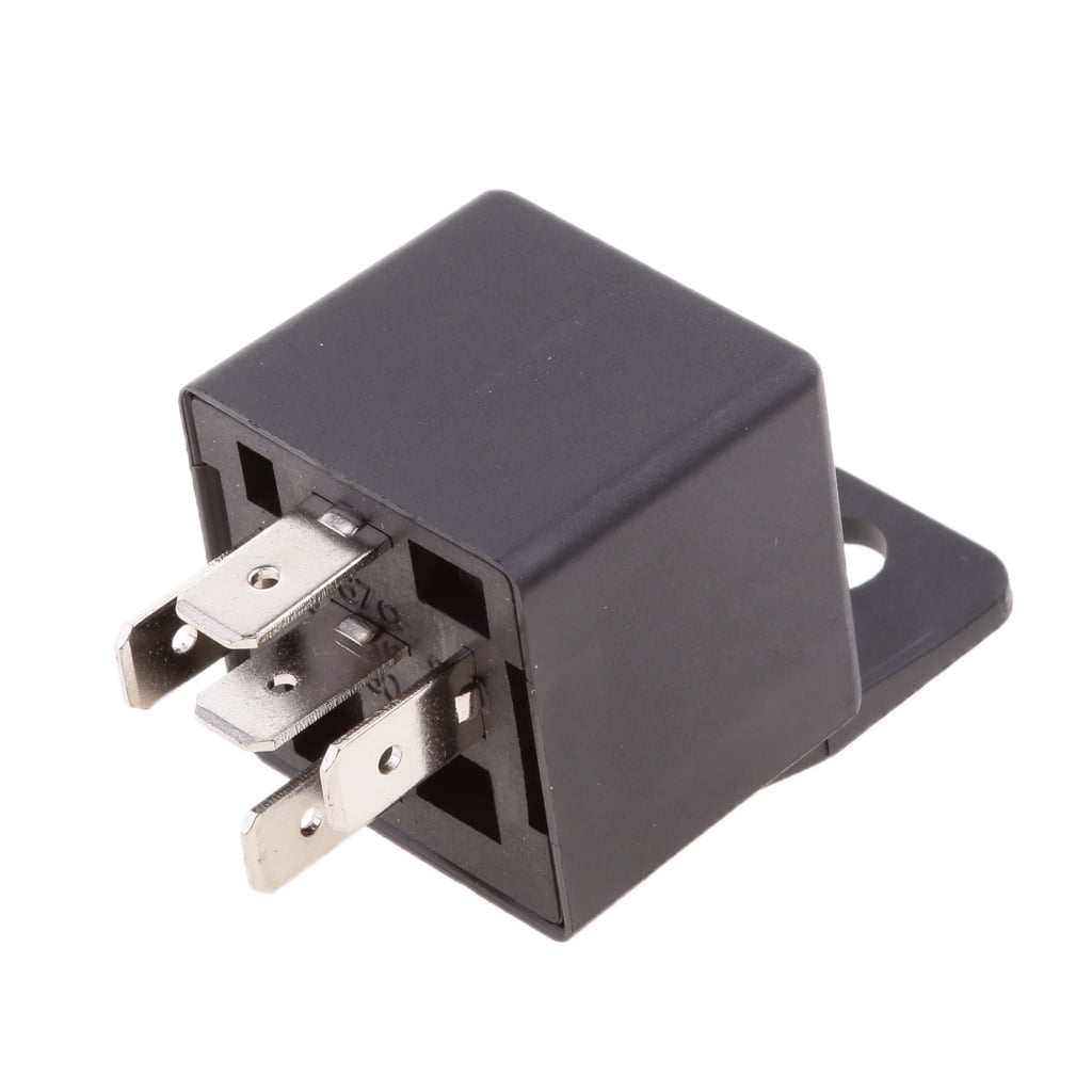 DC 12V 24V 80A AMP 4 Pin Auto Trunk Relay SPST Normal Open Car Control Device 