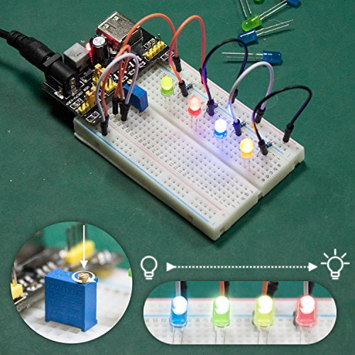 Buy smraza basic starter kit with breadboard,power supply,jumper wires