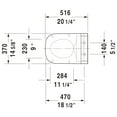 thumbnail image 4 of Duravit 610300001001300 Senso Wash Bidet Seat, 4 of 7