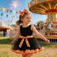 thumbnail image 2 of XAOFW Girl Skirt Valentine Polka Dot Mesh Tutu Layered Party With Bow Play Soft Breathable Party Skirts, 2 of 4