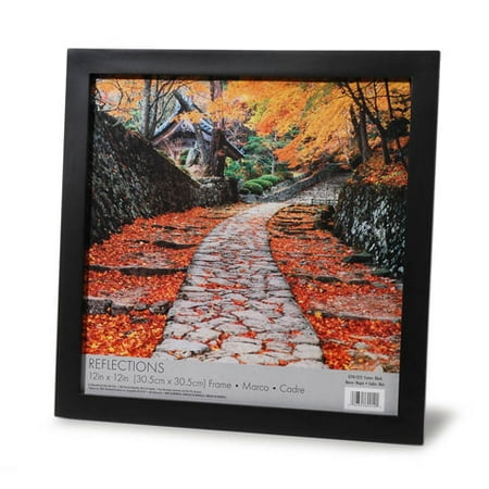 Frame - Linear - Black - No Mat - 12 x 12