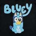 thumbnail image 2 of Bluey T-Shirt Adult Men's Dog Sitting Criss Cross Applesauce Graphic Tee, 2 of 4