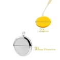 thumbnail image 5 of 100 Pcs Replacement Pad 22mm Refill Felt for Oil Diffuser Locket Necklace, 5 of 7
