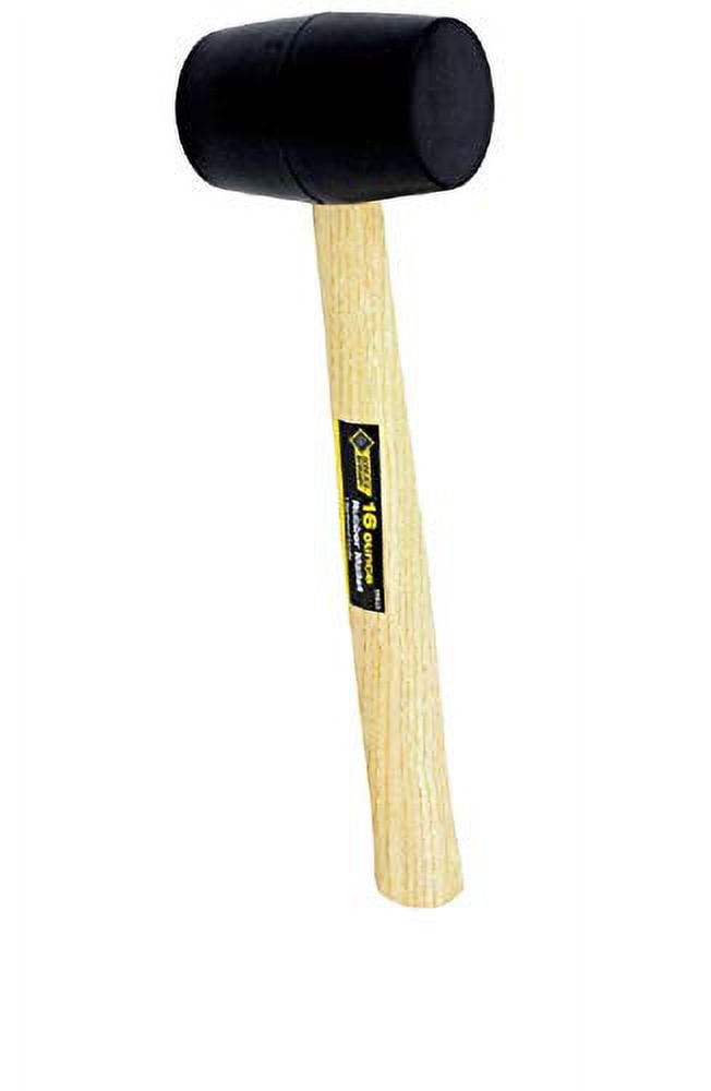 Steel Grip Rubber Mallet 16 oz
