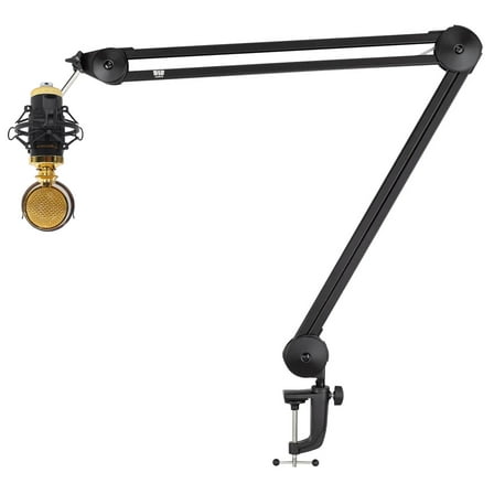 512 Audio by Warm Audio 512-BBA 31" Adjustable Microphone Boom Arm   RCM02 Mic