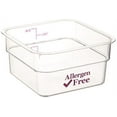 thumbnail image 3 of Cambro 2SFSCW441 2QT Allergen-Free Clear Graduated Camsquare, 3 of 5