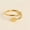 Gold Size P3, variant on Initial Letter Rings For Women, Open Alphabet Ring Stackable Jewelry Gifts, Personalized Name Rings For Mum Wife Girlfriend Her