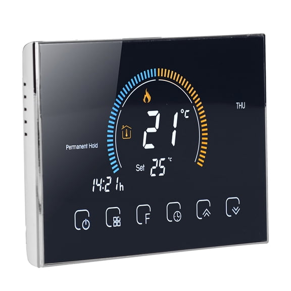 Thermostat, Smart Thermostat ABS Memory Function For Testing Tool For Household BHT-8000GC-Black