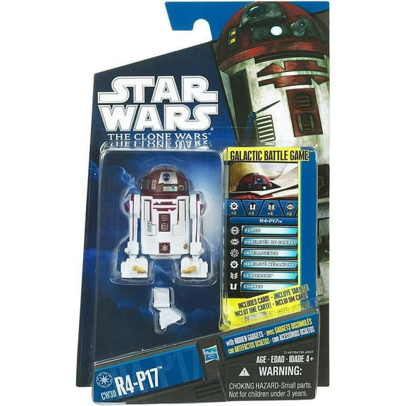 Star Wars The Clone Wars Clone Wars 2010 R4-P17 3.75 Action Figure CW30