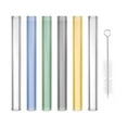 thumbnail image 1 of Tubos de Vidrio Borosilicato Uxcell de 5 pulgadas 6Pcs 0.47'' OD 0.08'' Tubos de Soplado de Vidrio Tubería Recta Multicolor, 1 of 6