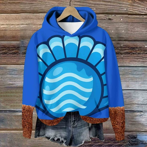 Weiqiqre Women Sweatshirt Thanksgiving Turkey Hoodie Cozy Fall Apparel, Thanksgiving Outfit, Fall Fashion